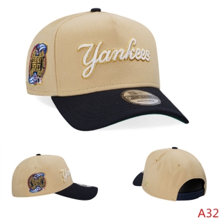 New York Yankees MLB 9FORTY Curved Adjustable Hats 121070