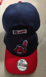 Cleveland Indians MLB 9TWENTY Curved Adjustable Hats 121259