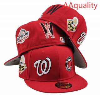Washington Nationals MLB 59FIFTY Fitted Hats 121307