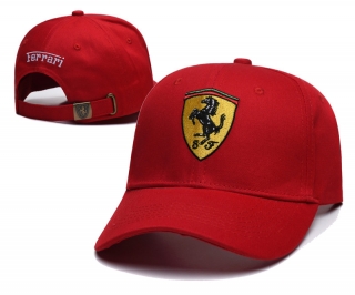 Ferrari Curved Strapback Hats 121313