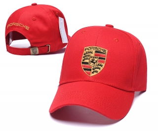 Porsche Curved Strapback Hats 121363