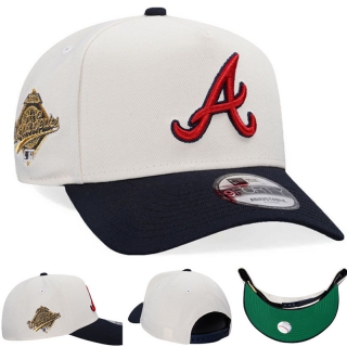 Atlanta Braves MLB 9FORTY Curved Adjustable Hats 121367