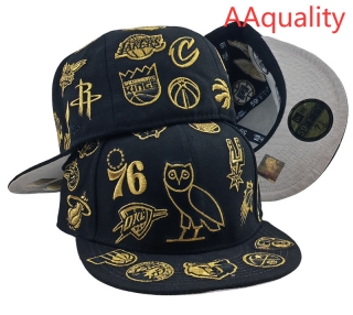 OVO NBA Team Icons 59FIFTY Fitted Hats 121492