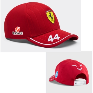 Ferrari Curved Adjustable Hats 120787