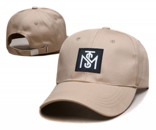 Monastery Couture Curved Strapback Hats 121535