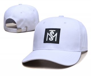 Monastery Couture Curved Strapback Hats 121536