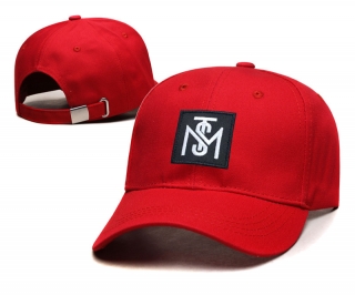 Monastery Couture Curved Strapback Hats 121537