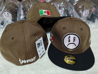 Sad Boyz SB X New Era Sad Face 59FIFTY Fitted Hats 121561