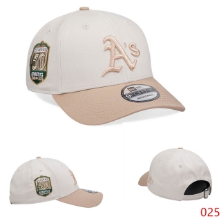 Oakland Athletics MLB 9FORTY Curved Adjustable Hats 121575