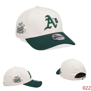 Oakland Athletics MLB 9FORTY Curved Adjustable Hats 121576