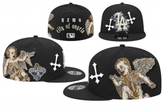 Los Angeles Dodgers City of Angels MLB 59FIFTY Fitted Hats 121608