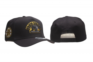 Boston Bruins NHL 9FORTY Curved Adjustable Hats 121813