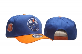 Edmonton Oilers NHL 9FORTY Curved Adjustable Hats 121817