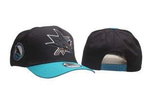 San Jose Sharks NHL 9FORTY Curved Adjustable Hats 121821