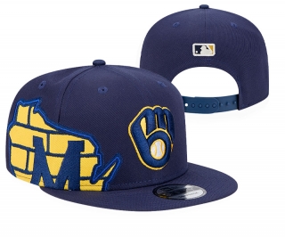 Milwaukee Brewers MLB 9FIFTY Snapback Hats 121879