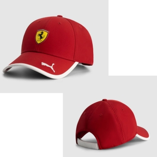 Ferrari Curved Adjustable Hats 121910