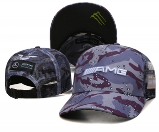 Mercedes-Benz AMG Curved Mesh Adjustable Hats 121923