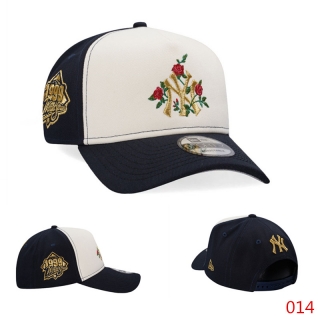 New York Yankees MLB 9FORTY Curved Adjustable Hats 121925