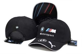 BMW Motorsport Curved Snapback Hats 121934