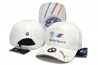 BMW Motorsport Curved Snapback Hats 121935