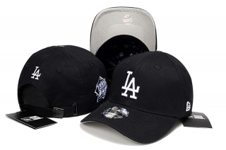 Los Angeles Dodgers Pure Cotton High Quality MLB 39THIRTHY Curved Strapback Hats 121945