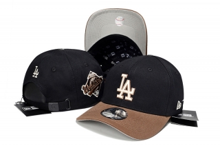 Los Angeles Dodgers Pure Cotton High Quality MLB 39THIRTHY Curved Strapback Hats 121952