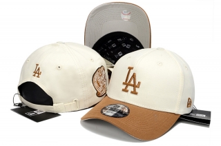 Los Angeles Dodgers Pure Cotton High Quality MLB 39THIRTHY Curved Strapback Hats 121953