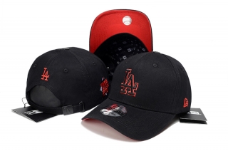 Los Angeles Dodgers Pure Cotton High Quality MLB 39THIRTHY Curved Strapback Hats 121954