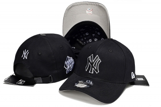 New York Yankees Pure Cotton High Quality MLB 39THIRTHY Curved Strapback Hats 121968