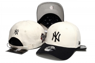 New York Yankees Pure Cotton High Quality MLB 39THIRTHY Curved Strapback Hats 121969
