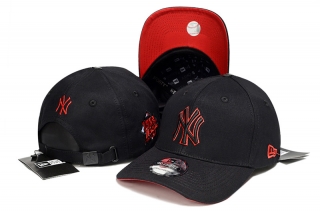 New York Yankees Pure Cotton High Quality MLB 39THIRTHY Curved Strapback Hats 121967