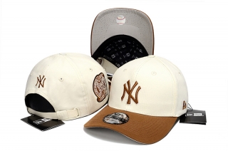 New York Yankees Pure Cotton High Quality MLB 39THIRTHY Curved Strapback Hats 121973