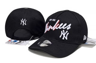 New York Yankees Pure Cotton High Quality MLB 39THIRTHY Curved Strapback Hats 121982