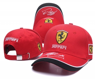Ferrari Curved Strapback Hats 121999