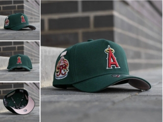 Los Angeles Angels MLB 9FORTY Curved Adjustable Hats 119529
