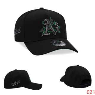 Oakland Athletics MLB 9FORTY Curved Adjustable Hats 122064