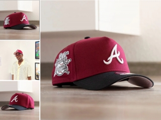 Atlanta Braves MLB 9FORTY Curved Adjustable Hats 122073