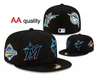 Miami Marlins MLB 59FIFTY Fitted Hats 122097