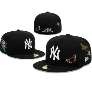New York Yankees MLB 59FIFTY Flet Fittd Hats 122125