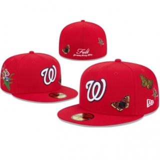Washington Nationals MLB 59FIFTY Flet Fittd Hats 122127