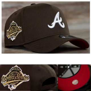 Atlanta Braves MLB 9FORTY Curved Adjustable Hats 122137