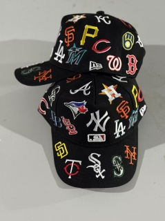MLB All Over 9FORTY Curved Adjustable Hats 122177