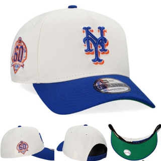 New York Mets MLB 9FORTY Curved Adjustable Hats 122178