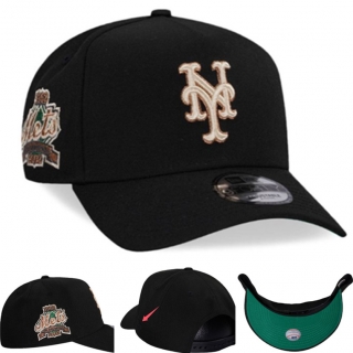 New York Mets MLB 9FORTY Curved Adjustable Hats 122179