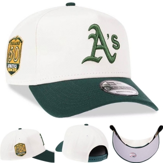 Oakland Athletics MLB 9FORTY Curved Adjustable Hats 122198