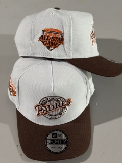 San Diego Padres MLB 9FORTY Curved Adjustable Hats 122204