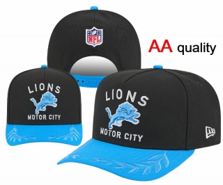 Detroit Lions NFL Curved Snapback Hats 122248