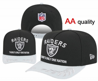 Las Vegas Raiders NFL Curved Snapback Hats 122254