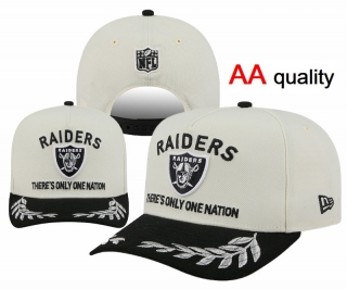 Las Vegas Raiders NFL Curved Snapback Hats 122255