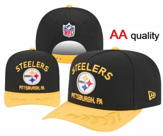 Pittsburgh Steelers NFL Curved Snapback Hats 122260